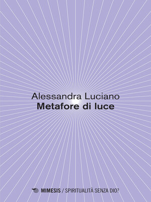 cover image of Metafore di luce